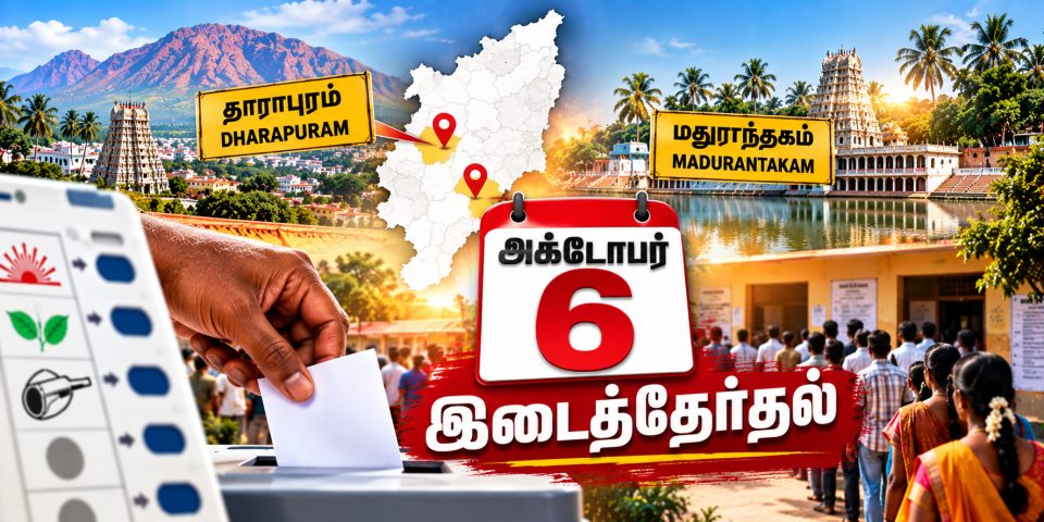 தாராபுரம், மதுராந்தகத்தில் வாக்குப்பதிவுக்கு முழு ஏற்பாடுகள்