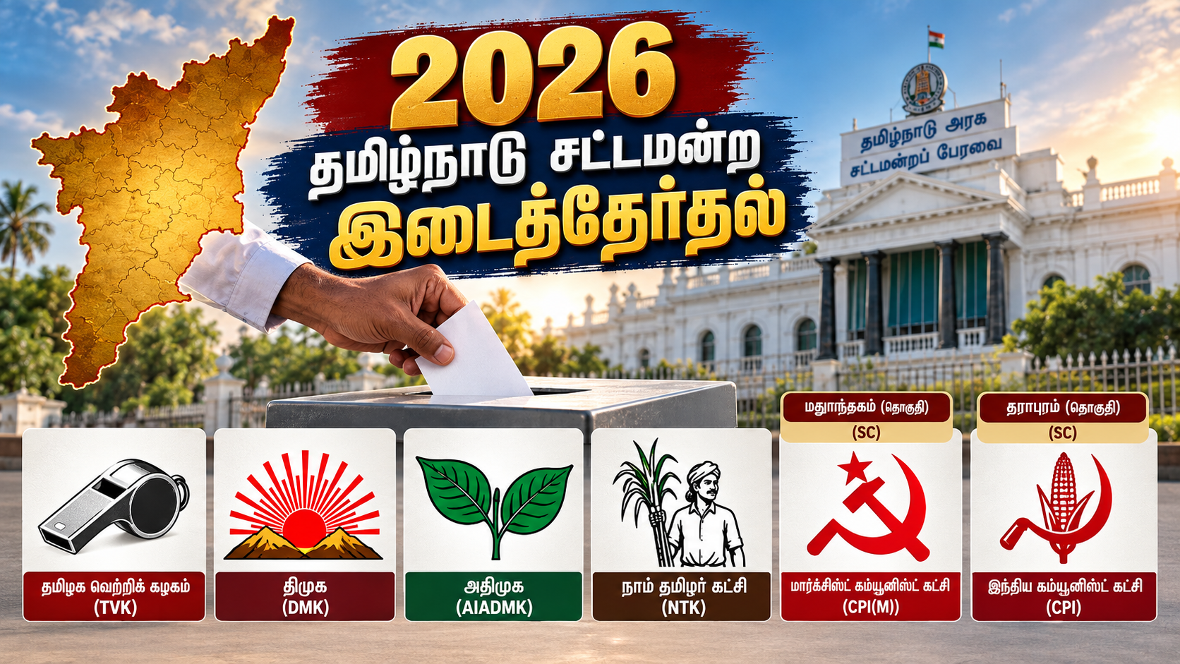2026 தமிழ்நாடு சட்டமன்ற இடைத்தேர்தல்