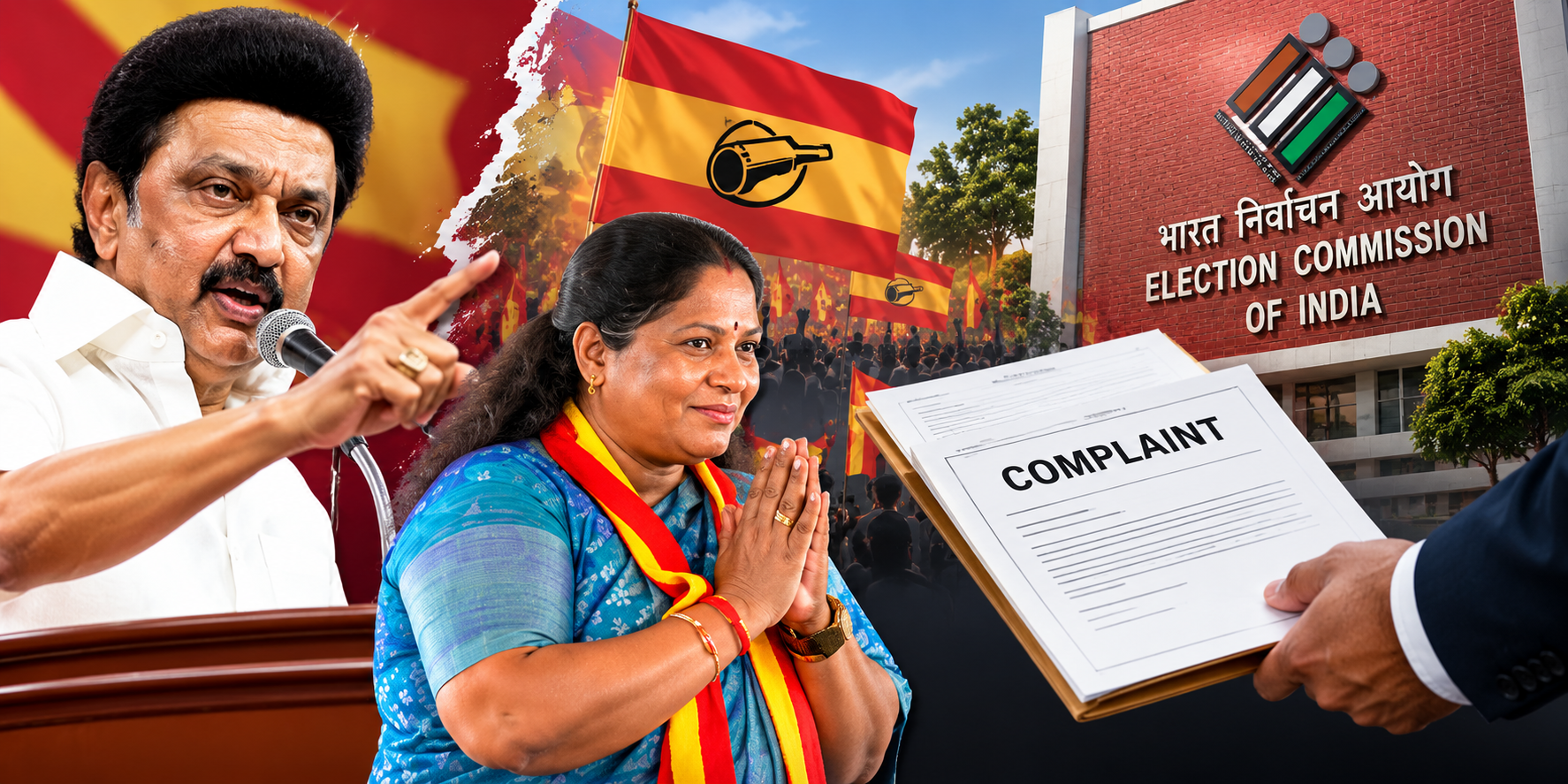 ஸ்டாலின் மீது உருவ கேலி செய்ததாக குற்றச்சாட்டு